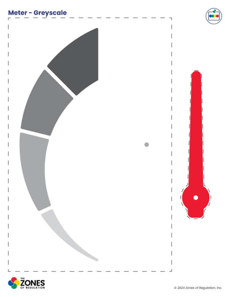 Visual, Zones Meter (greyscale)